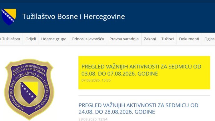 Stiglo 50.000 prijava zbog Mladića